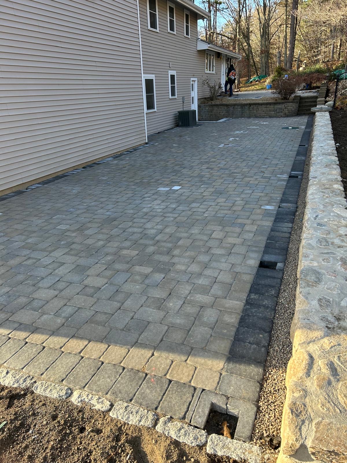 Custom driveway